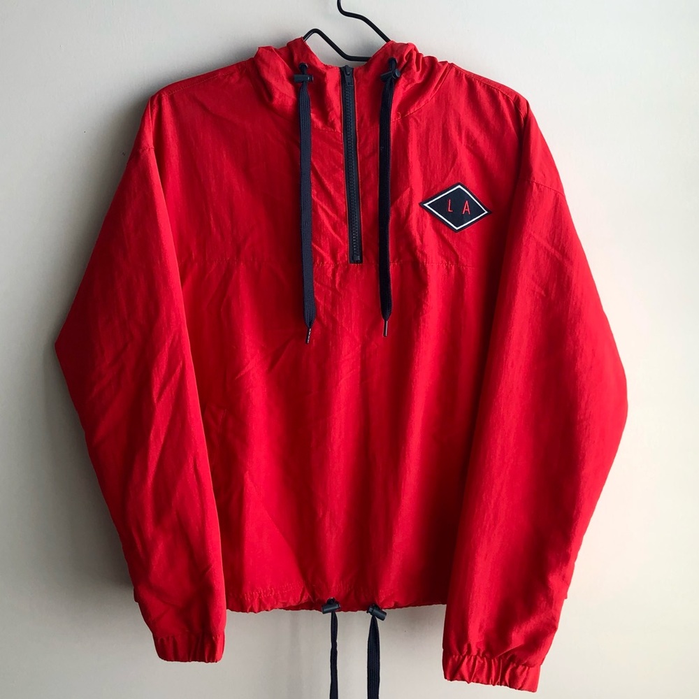 Forever 21 Red Windbreaker